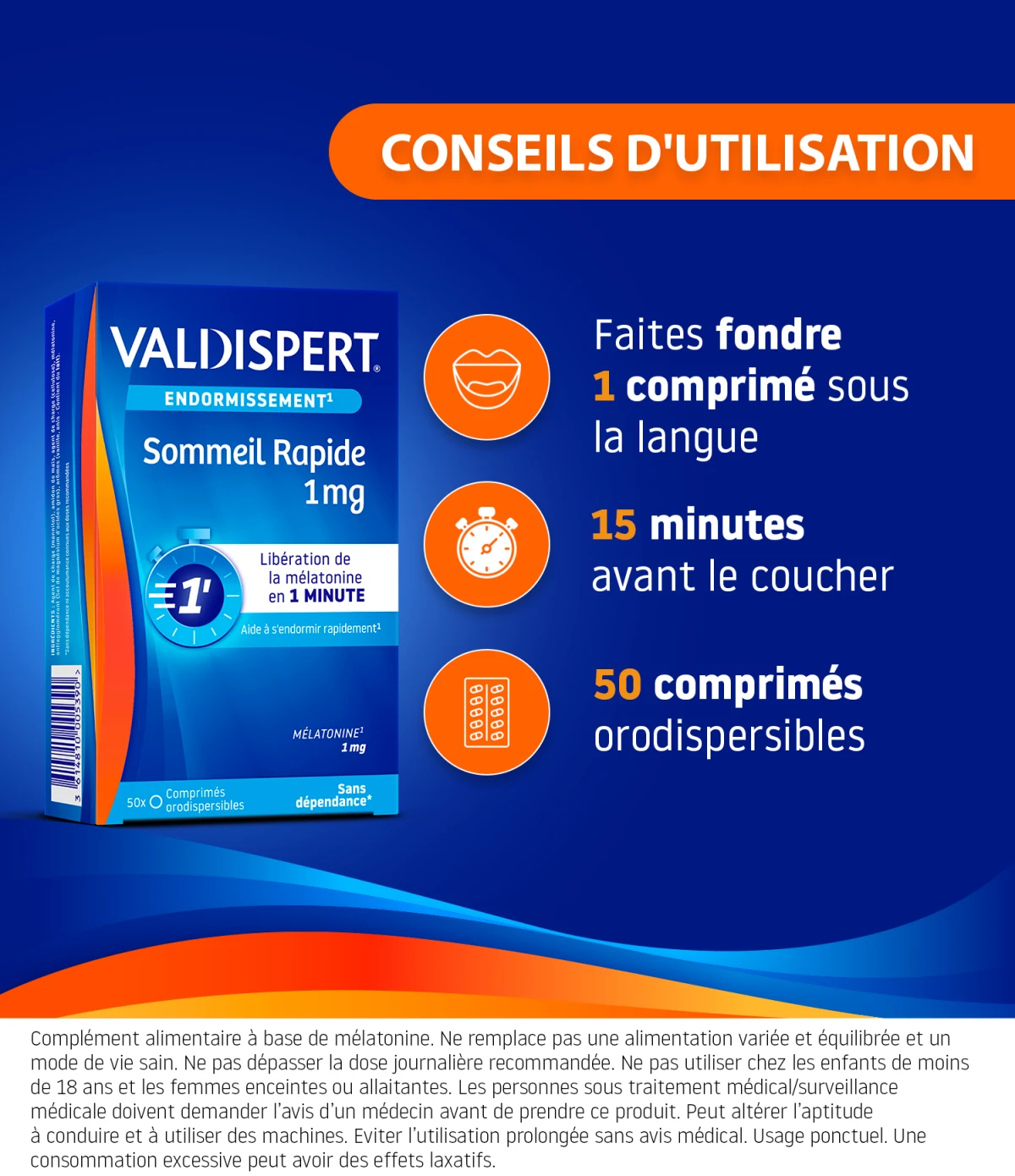 Valdispert Sommeil & Énergie Matinale - 24 Comprimés - À Base De Vitamine B6 Et B12